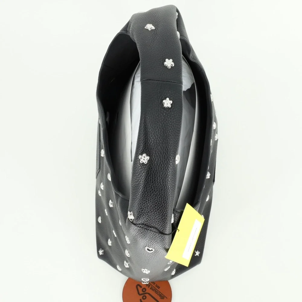 Marc Jacobs The Sack Bag Studded Leather Hobo Removable Zip Pouch NWT $695 - Picture 4 of 16
